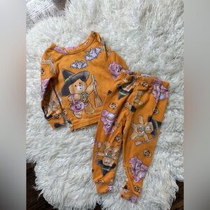 Cute Halloween Care Bears Pajama Set